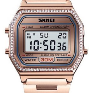 Reloj Skmei 1428 Oro Digital Y Analógico Sumergible Hombre